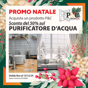 Prodotti_P&C_Purificatore_Acqua_50%_1080x1080px_1